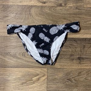 PINK Pineapple Bikini Bottoms
